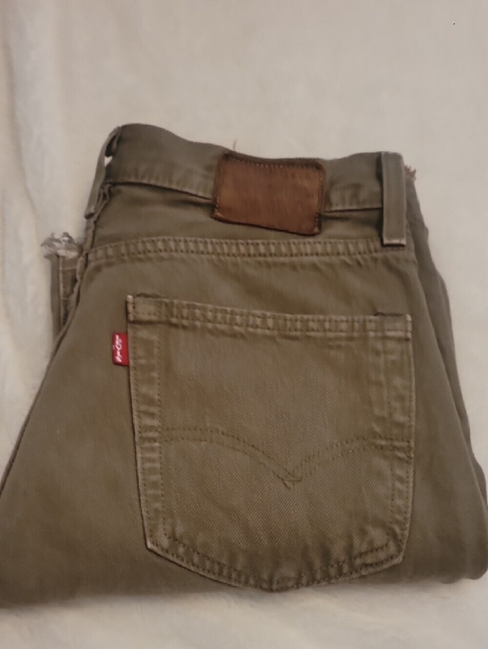 Levi's Vintage Big E Men's Green Straight Jeans with Red Tab - Picture 10 of 10